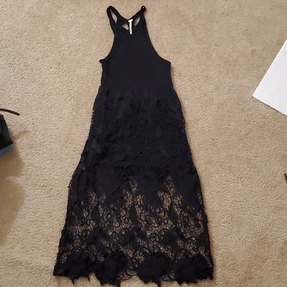Free People Nora Crochet Dress- xs - Picture 3 of 10